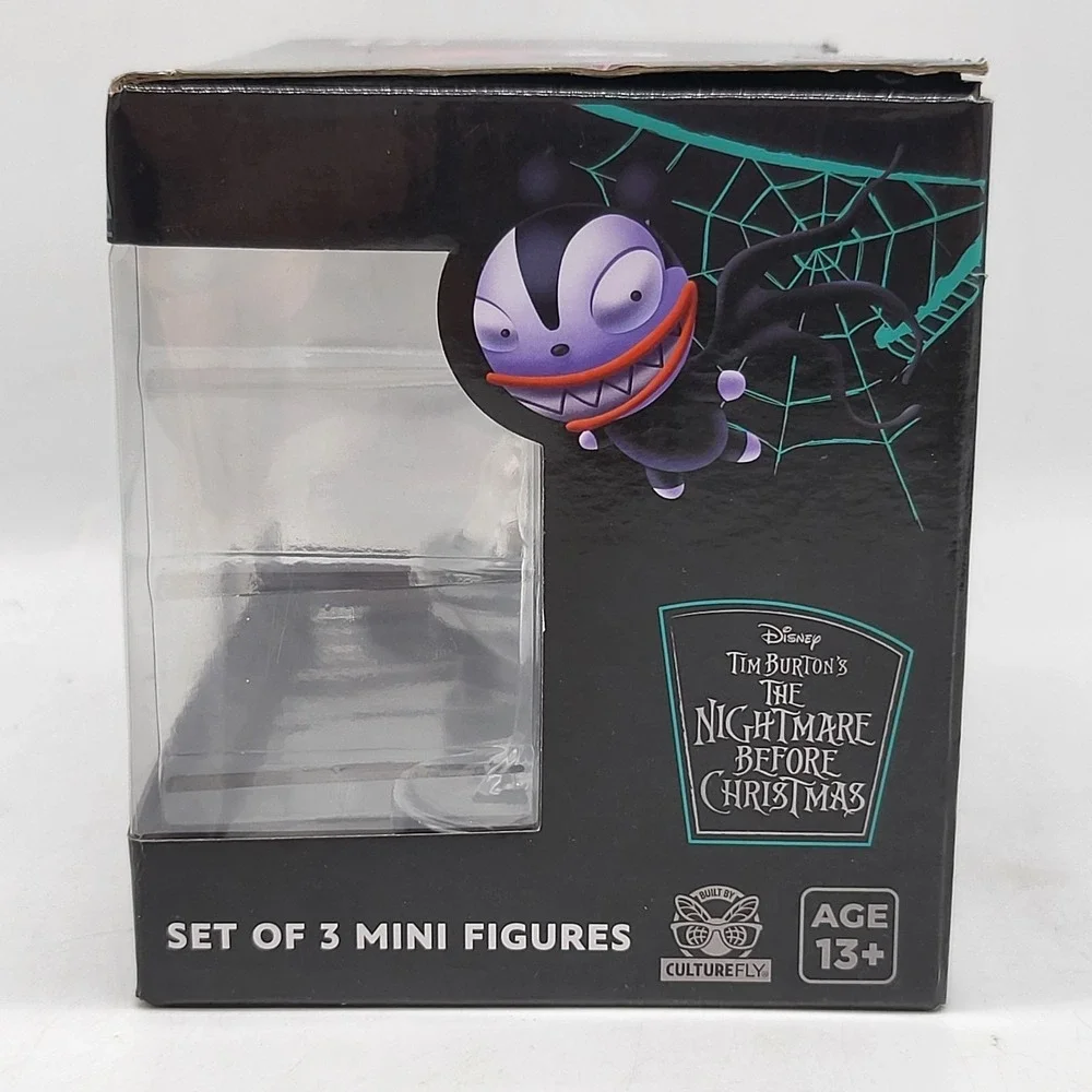 Nightmare Before Christmas Mini Figure‎ Set (Jack Sally Zero) NIB